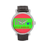 lyricas Street  Wrist Watch