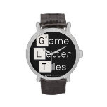 Game
 Letter
 Tiles  Wrist Watch