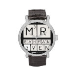 MR
 BAHMAN
 3VEN  Wrist Watch