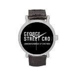 George  Street  Wrist Watch