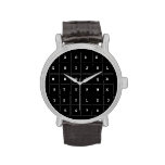 ABC|DEF
 GHIJKL
 M|N|OPQR
 STUVWX
 YZ0123
 456789  Wrist Watch