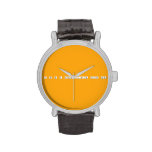 I cu in a relationship with me  Wrist Watch