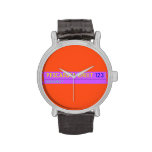 pescadora sreet  Wrist Watch