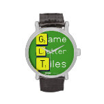 Game
 Letter
 Tiles  Wrist Watch