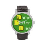 Game Letter Tiles  Wrist Watch