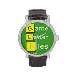 Game
 Letter
 Tiles  Wrist Watch