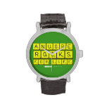 Anuore
 Rocks
 For Life  Wrist Watch