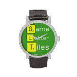 Game
 Letter
 Tiles  Wrist Watch