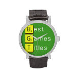 Best
 Games
 Titles  Wrist Watch