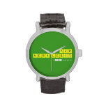 yep
 very legit  Wrist Watch