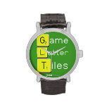 Game
 Letter
 Tiles  Wrist Watch