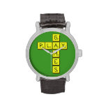       G
 PLAY
       M
       E
       S  Wrist Watch