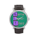 Game
 Letter
 Tiles  Wrist Watch
