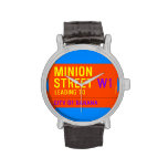 Minion Street  Wrist Watch
