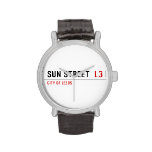 Sun Street   Wrist Watch