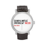 Cunnilingus  crescent  Wrist Watch