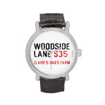 woodside  lane  Wrist Watch