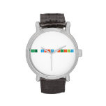 The Script Family 
 
   Wrist Watch