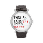 English  Lane  Wrist Watch