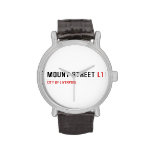 Mount Street  Wrist Watch