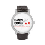 CARVER COURT  Wrist Watch