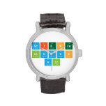 Science
 Always
 Win  Wrist Watch