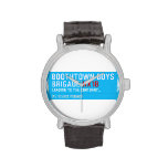 boothtown boys  brigade  Wrist Watch