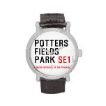 potters fields park  Wrist Watch