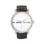 life liberty happiness  Wrist Watch