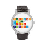 Periodic
 Table
 Writer
 srpolicia  Wrist Watch