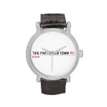 This Particular Town  Wrist Watch