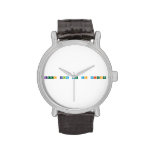 Keep calm and do science   Wrist Watch
