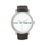 Snowy Owl Scientist  Wrist Watch