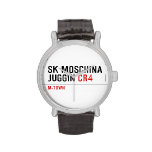 SK MOSCHINA JUGGIN  Wrist Watch