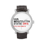 earl mountbatten statue  Wrist Watch
