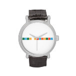 Green Chemistry  Wrist Watch