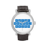 Happy
 Birthday
 Scarlet  Wrist Watch