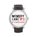mEMORY LANE  Wrist Watch