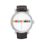 Chemistry
   Wrist Watch