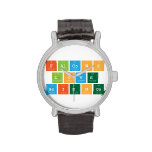 Falcons
 love
 Science  Wrist Watch