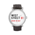 West Street  Wrist Watch