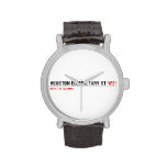 houston elemnetary st  Wrist Watch