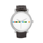 Science Rule s  Wrist Watch