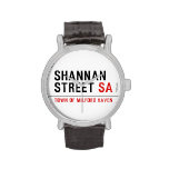 Shannan Street  Wrist Watch