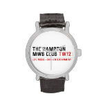 the Hampton  MWB Club  Wrist Watch