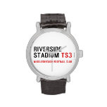 RIVERSIDE STADIUM  Wrist Watch