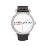 Aldermans green road  Wrist Watch