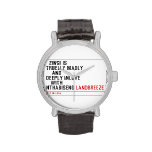   Zingi is truelly madly      and deeply inlove    with  nthabiseng  Wrist Watch