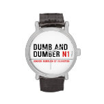 DUMB AND DUMBER  Wrist Watch