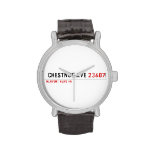  Chestnut Ave  Wrist Watch